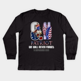 Patriot day gift Kids Long Sleeve T-Shirt